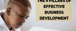 The 4 Pillars of Effective Business Development